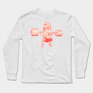 Strawberry Milkshake Milk Nutrition Long Sleeve T-Shirt